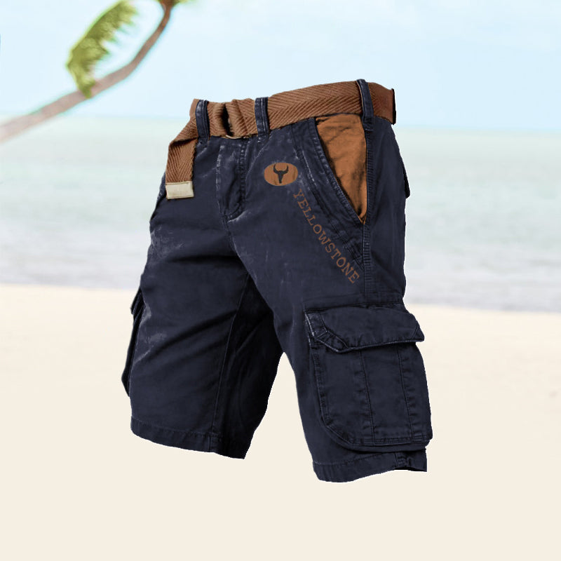 Linnea | Homem Cargo Shorts Relaxed