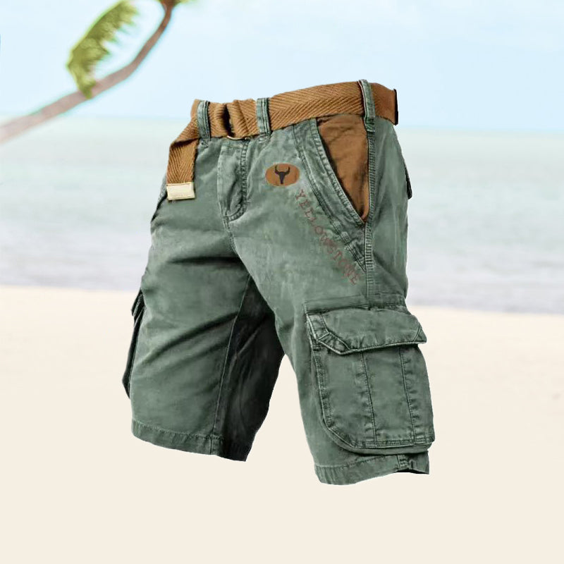 Linnea | Homem Cargo Shorts Relaxed