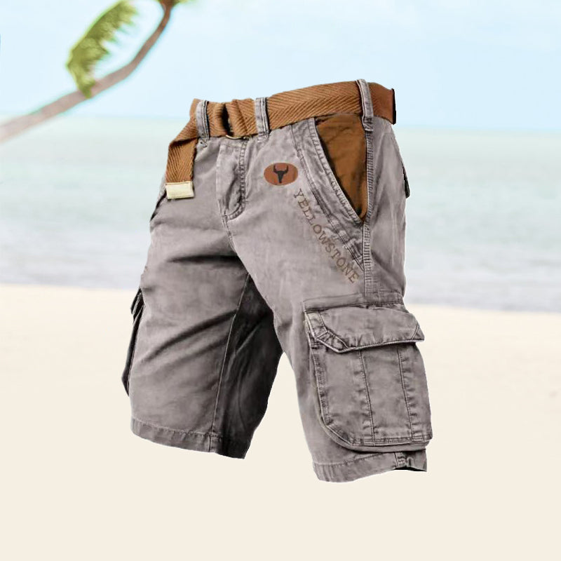 Linnea | Homem Cargo Shorts Relaxed