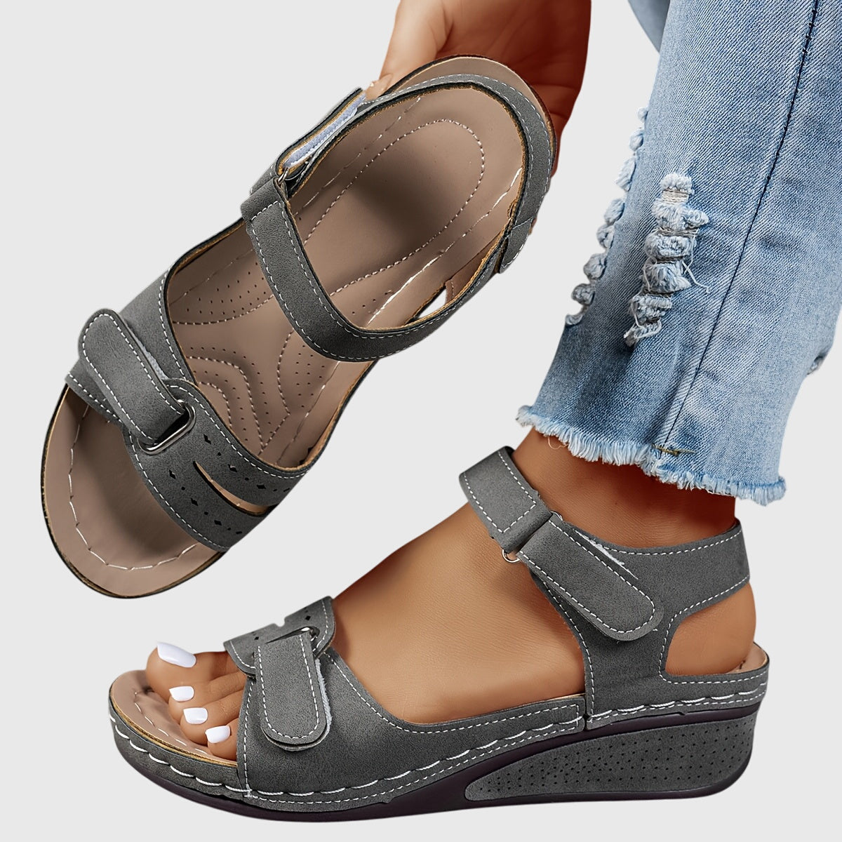 Dione | Sandálias Ortopédicas Femininas Conforto