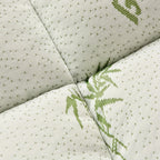Honor | Topper de Colchão King Size | Bambu Viscose, Suporte Lombar | Frescura e Conforto