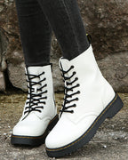 Tessa | Botins Femininos Couro Plataforma