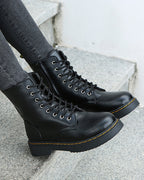 Tessa | Botins Femininos Couro Plataforma