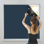 Quinn | Cortinas Blackout Portáteis | Quarto e Sala | Poliéster sem Fios