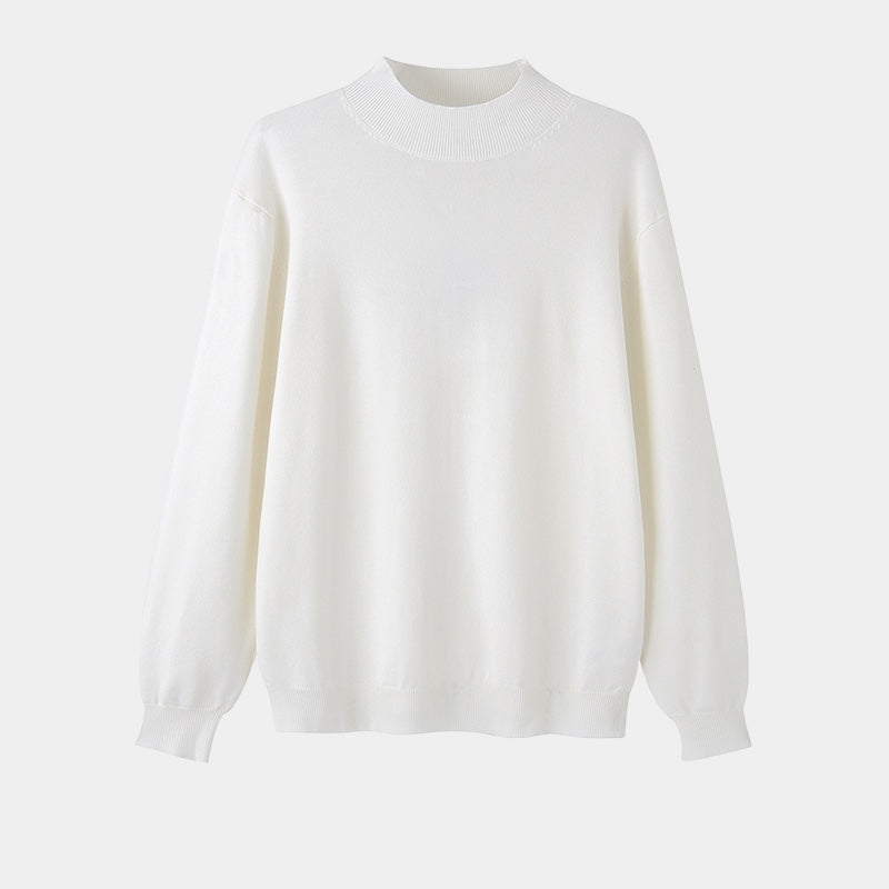 Greta | Homem Camisola Gola Alta Malha Old Money