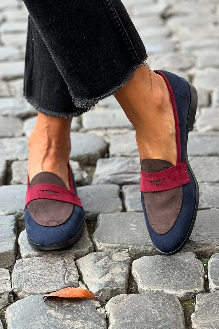 Mira | Mocassim Feminino Bico Redondo Salto Baixo