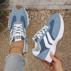 Anouk | Mulher Sneakers Plataforma Chunky Retro com Atacadores