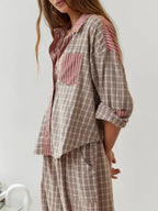 Iris | Conjunto Pijama Feminino 2 Peças Algodão
