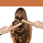 Marlow | Modelador de Cabelo 2 em 1 | Prancha e Modelador de Cachos | Aquecimento 30s, 4 Temperaturas