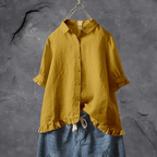 Noor | Camisa Feminina Folgada com Botões