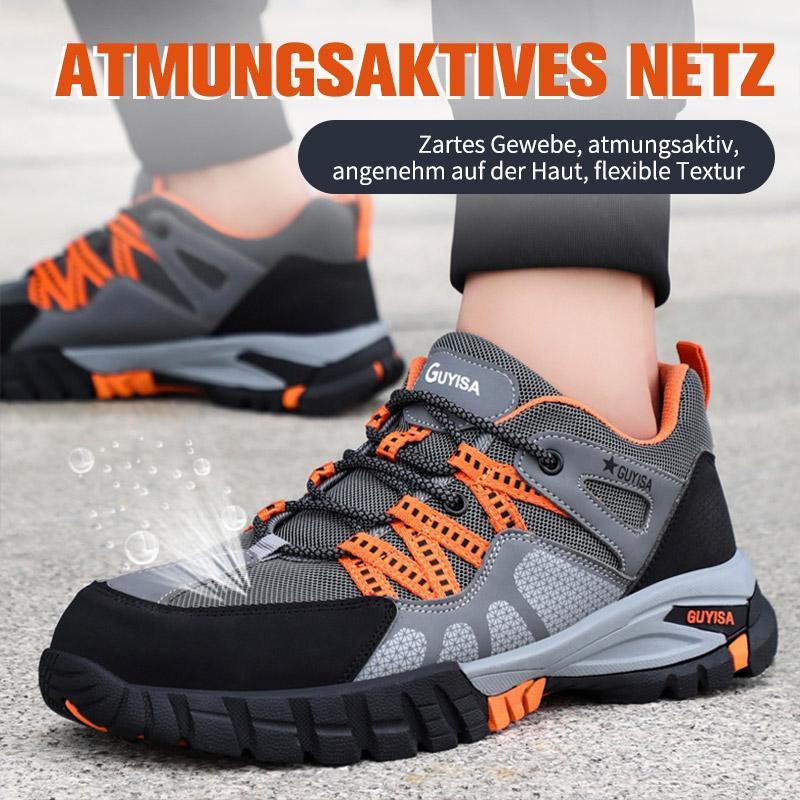Xanthe | Sapatos de Segurança Masculinos | Biqueira de Aço, Antiderrapante | Leves e Resistentes