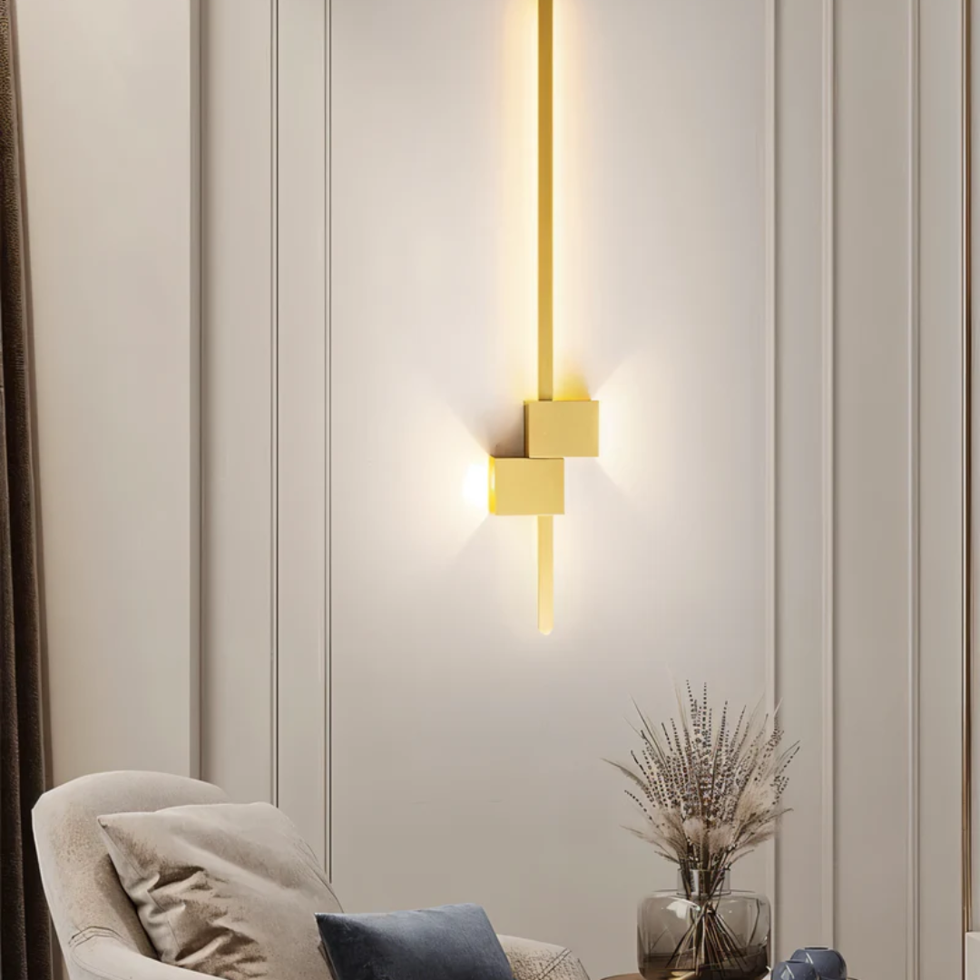 Candeeiro de Parede LED | Design Minimalista, Interior | Hazel