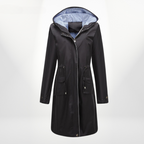 Wren | Casaco Anorak Feminino com Capuz Comprimento Médio
