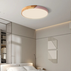 Candeeiro de Teto LED | Design Escandinavo, Madeira Natural | Dahlia