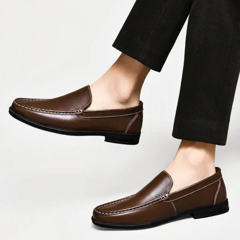 Bexcellent | Mocassins Couro Masculino Slip On