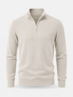 Aria | Camisola Masculina Merino Decote em V com Fecho
