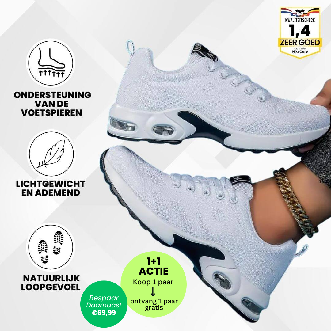 Una | Sapatos Ortopédicos Barefoot Flexíveis Alívio de Dor