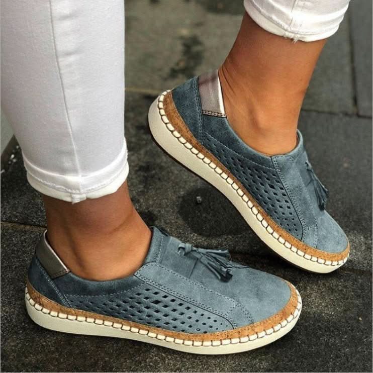 Rhea | Sapatos sem cordões femininos, com amortecimento, para caminhada