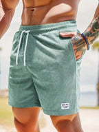 Faye | Homem Shorts Casual Cordão