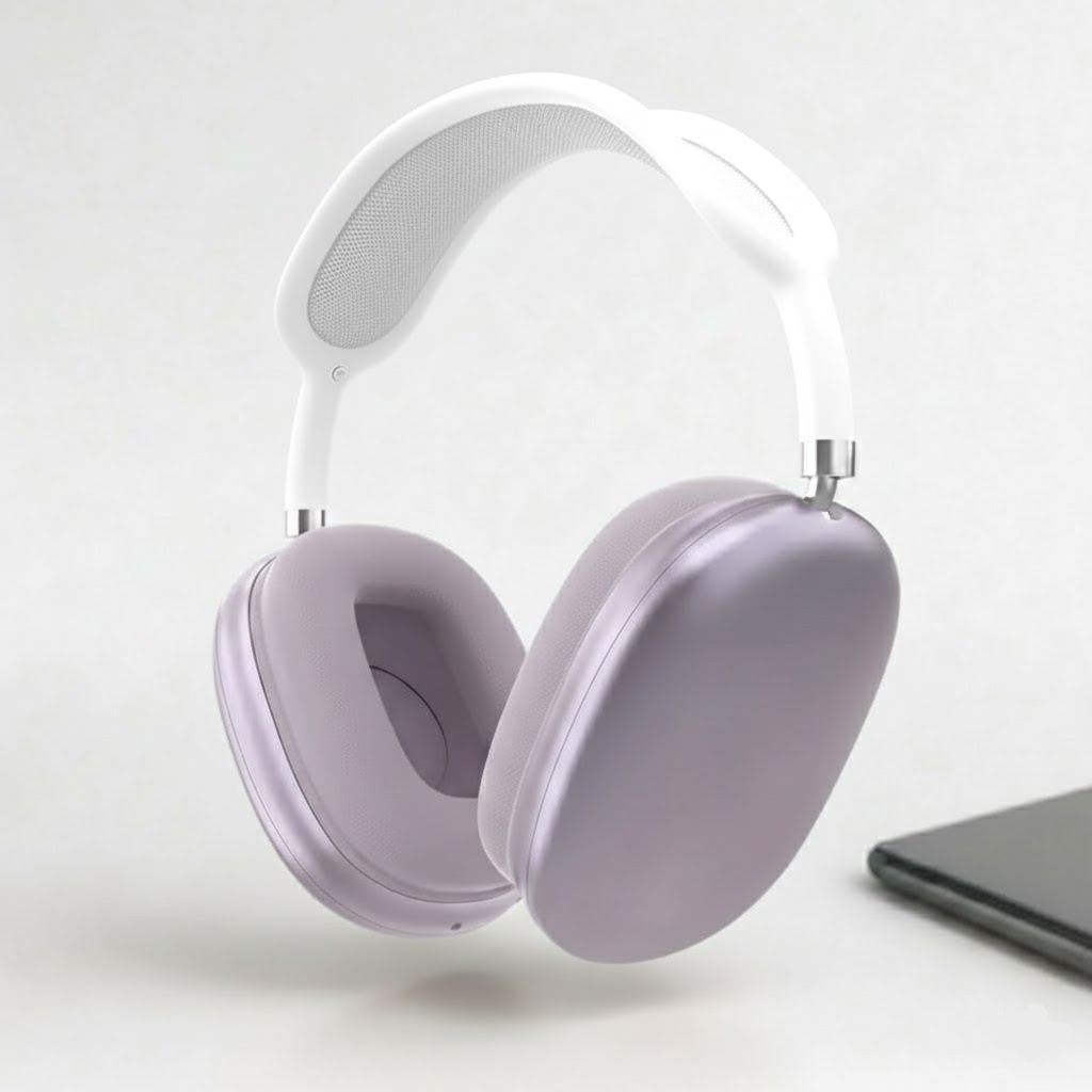 Auscultadores Bluetooth sem Fios | Cancelamento de Ruído, Over-Ear | Dahlia