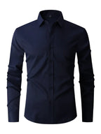 Luna | Camisa Slim Fit Masculina com Botões