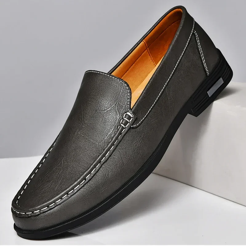 Bexcellent | Mocassins Couro Masculino Slip On