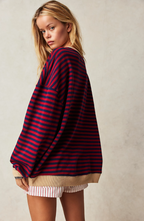 Zinnia | Camisola Oversized às Riscas