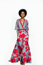 Vestido Envolvente Floral | Verão, Ajuste Lisonjeiro