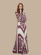 Verena | Vestido Maxi Plissado de Festa para Mulher