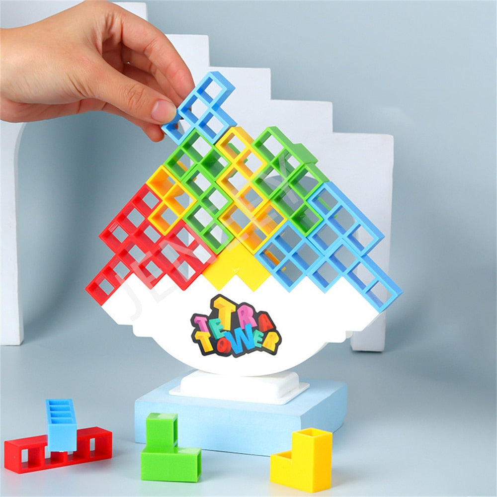 Maren | Torre de Equilíbrio Puzzle | Jogo de Construção 3D | Blocos Coloridos