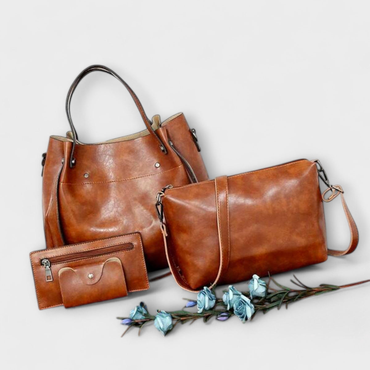 Romilly | Conjunto de Bolsas Vintage 4 Peças