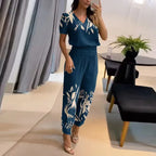 Marlowe | Conjunto Feminino Estampado Floral Calça e Top