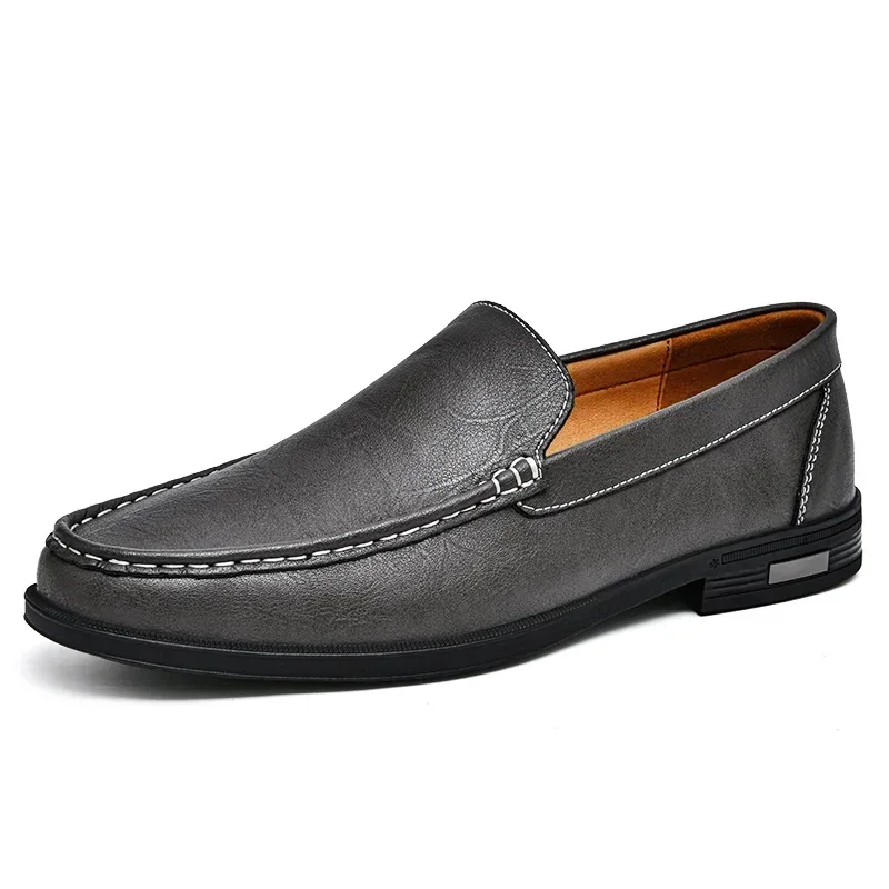 Bexcellent | Mocassins Couro Masculino Slip On