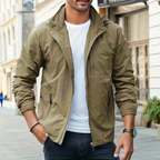 Maren | Homem Veste Cargo Leve com Bolsos Múltiplos