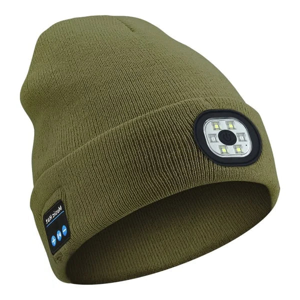Anneke | Gorro Bluetooth LED 3 em 1 Unissex