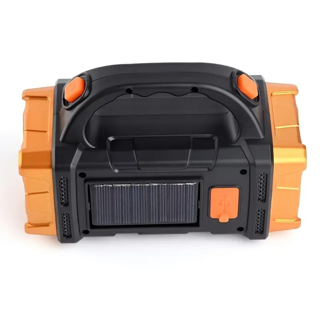 Jade | Lanterna Solar 3 em 1 | Powerbank, LED, Carregamento Solar | Compacta