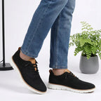 Gigi | Homem Sapato Ortopédico Knit Derby Antiderrapante