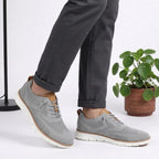 Gigi | Homem Sapato Ortopédico Knit Derby Antiderrapante