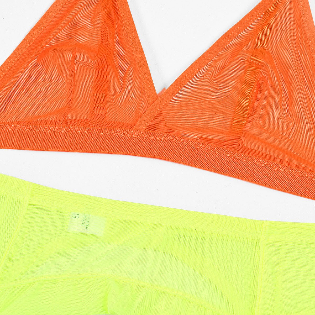 Ivy | Conjunto de Lingerie Neon Colorido