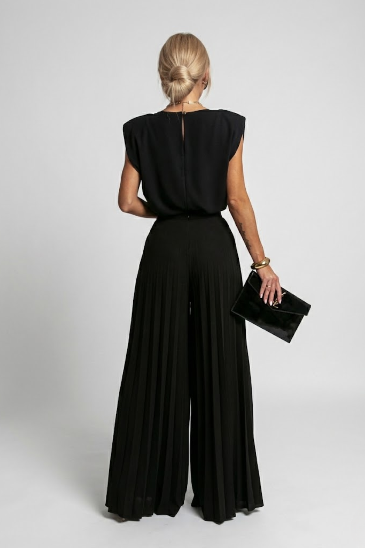 Conjunto Feminino 2 Peças Calça Wide Leg