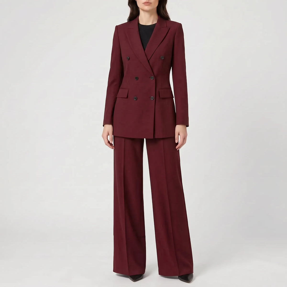 Fato de Senhora 2 Peças | Conjunto Executivo, Calça e Blazer | Yvaine
