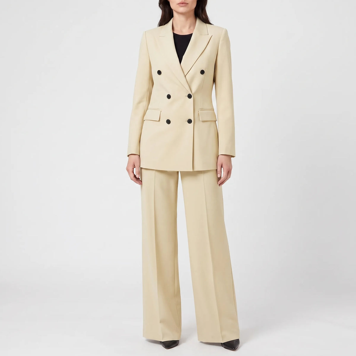 Fato de Senhora 2 Peças | Conjunto Executivo, Calça e Blazer | Yvaine