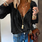 Tindra | Blusa Feminina Boho Decote Recortado
