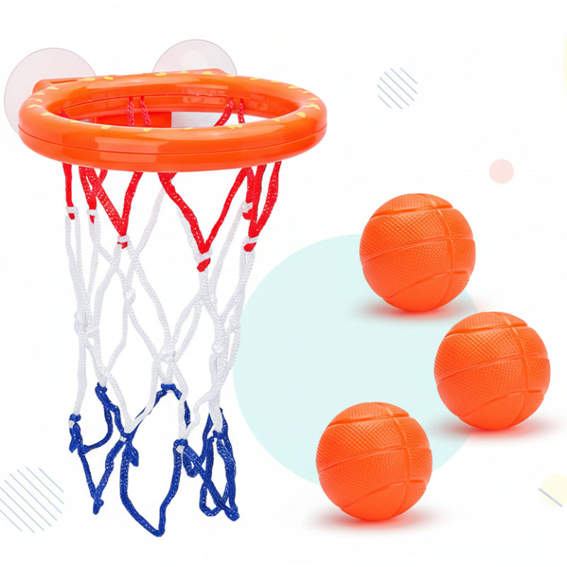 Willa | Jogo de Basquete para Banho | Brinquedo Interativo de Banheira | Ventosa, BPA-Free