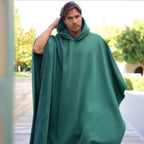 Mulher Hoodie Manta Oversized com capuz, fit amplo e acolhedor