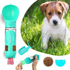 Sorrel | Garrafa de Água para Cães 3 em 1 | Dispensador de Sacos, Armazenamento | BPA-Free, Portátil