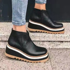 Wren | Botas de Couro Ortopédicas Femininas Antiderrapantes