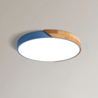 Candeeiro de Teto LED | Design Escandinavo, Madeira Natural | Dahlia