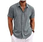 Yasmin | Camisa de Linho Masculina Regular Fit