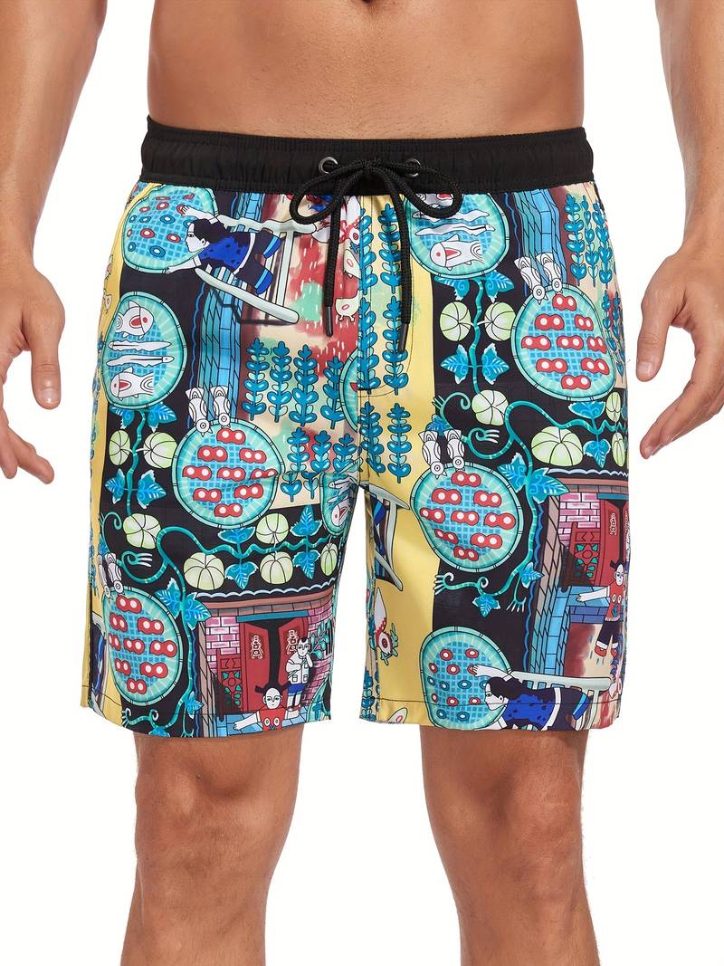 Marlow | Calções de Praia Masculinos Secagem Rápida